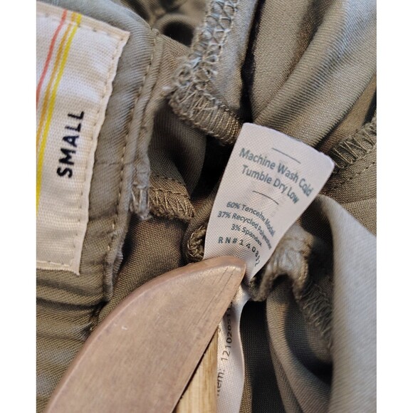 Marine Layer Small Women’s Allison Re-Spun Pant Olive Green Pull On Casual Comfy - Picture 5 of 8